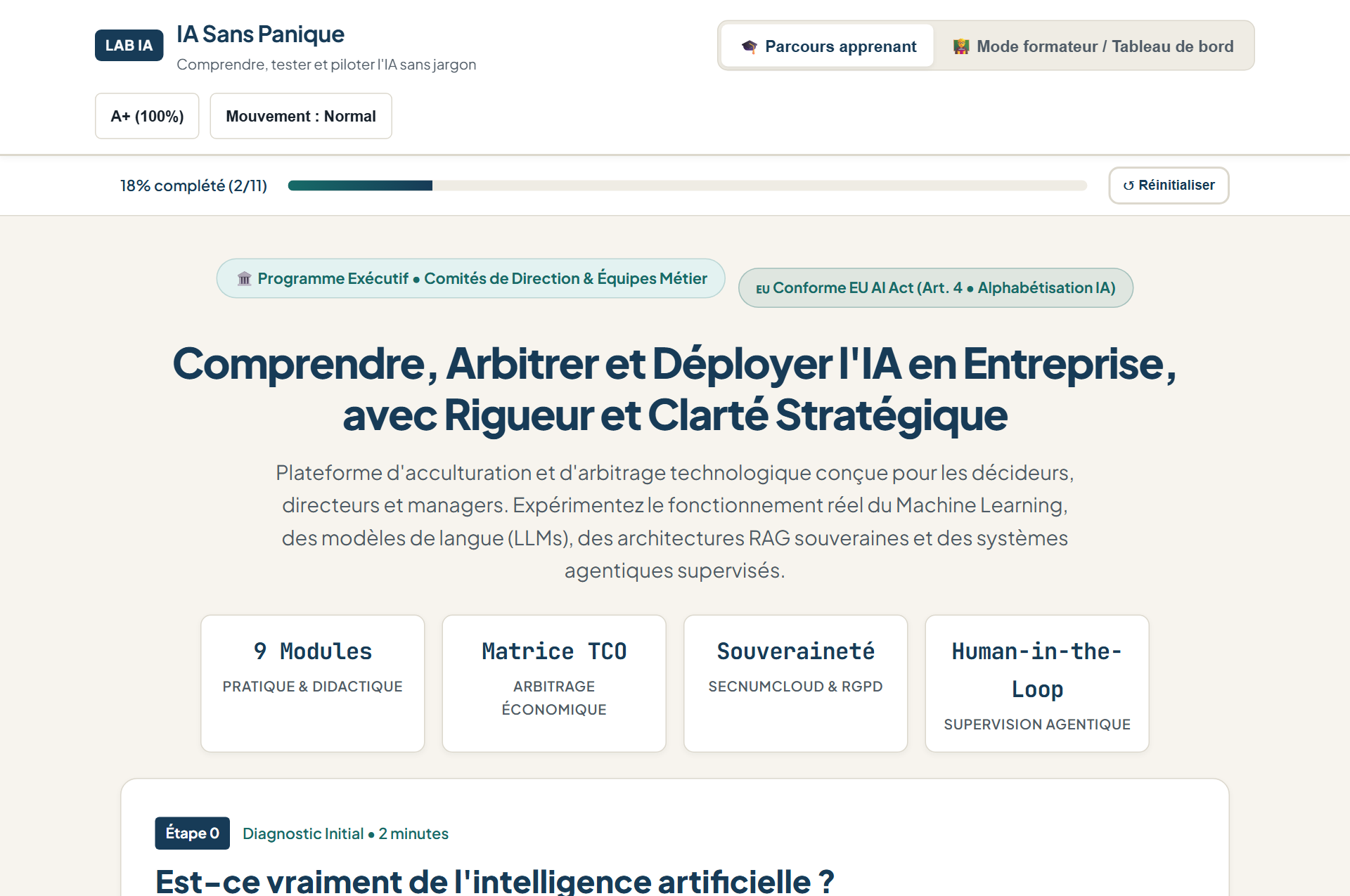 Hero Lab Accueil